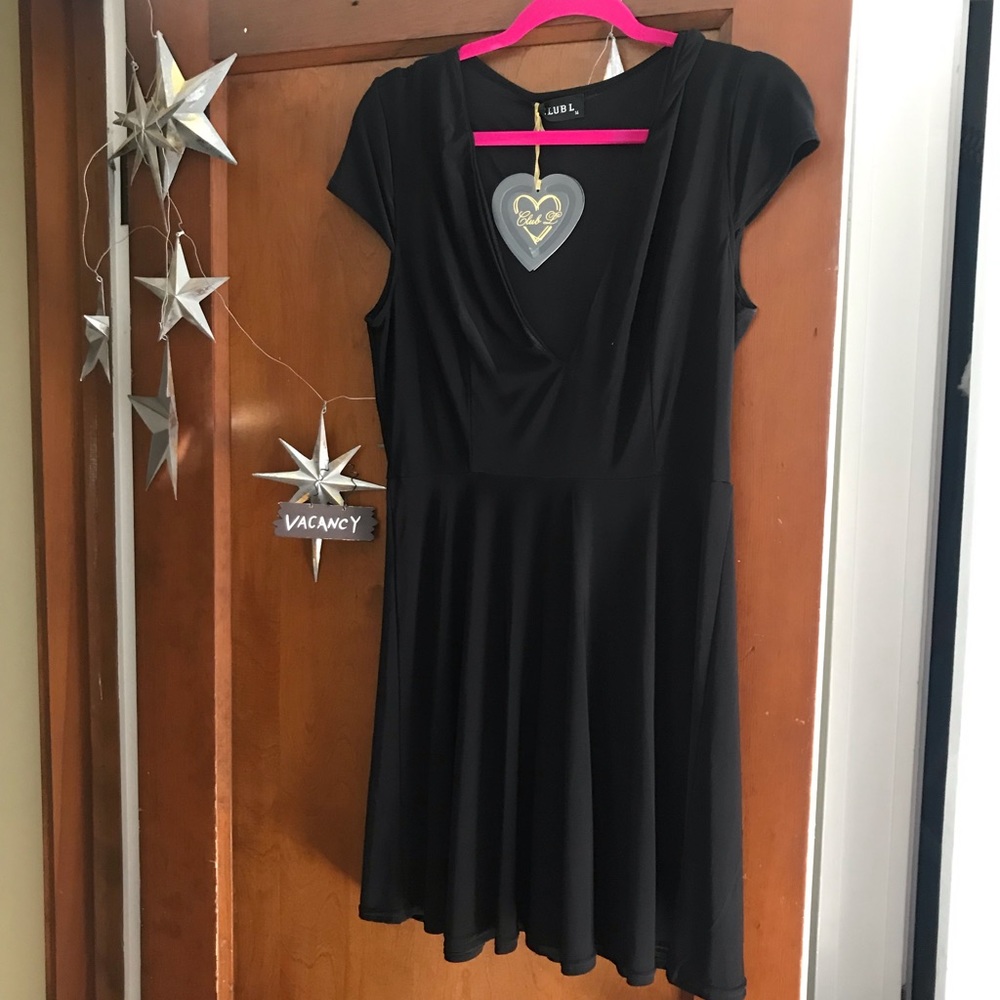 Never worn! Club L Black Dress.